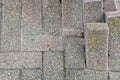 Uneven brick pattern