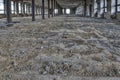 Uneven floor in derelict mill