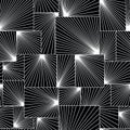Uneven squares seamless pattern Royalty Free Stock Photo