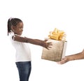 Unexpected child present Royalty Free Stock Photo