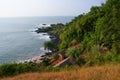 Unexplored southern indian coast landscape Royalty Free Stock Photo