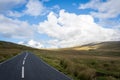 Road in Brecon Beacons National Park, South Wales, UK Royalty Free Stock Photo