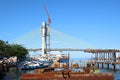 Unfinished bridge in Manado