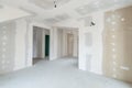 Unfinished building interior Royalty Free Stock Photo