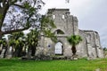 The Unfinished Church in St. George, Bermuda. Royalty Free Stock Photo