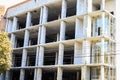 Unfinished empty building with no windows Royalty Free Stock Photo