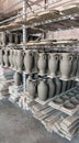 Traditional ceramic workshop, Romania Royalty Free Stock Photo