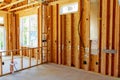 Unfinished Home Framing Interior