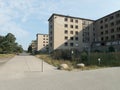 Unfinished hotel complex prora in rugen island in germany Royalty Free Stock Photo