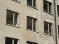 Unfinished hotel complex prora in rugen island in germany Royalty Free Stock Photo