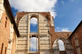 Unfinished nave of Siena Cathedral (duomo) Royalty Free Stock Photo