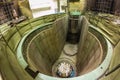 Unfinished nuclear reactor core. Nuclear power plant under construction Royalty Free Stock Photo