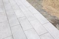 Unfinished outdoor paving stone