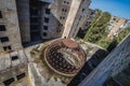 Unfinished Romodanov Neurosurgery Institute building in Kyiv, Ukraine