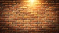 The Unfinished Wall: A Study in Brick and Shadow  AI Generated Royalty Free Stock Photo