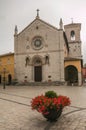 The unfit cathedral of Norcia Royalty Free Stock Photo