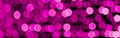 Unfocused abstract colourful bokeh purple background. defocused and blurred many round purple light Royalty Free Stock Photo