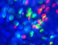 The unfocused blue background of abstract brightness Royalty Free Stock Photo