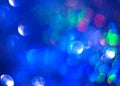 The unfocused blue background of abstract brightness Royalty Free Stock Photo