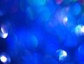 The unfocused blue background of abstract brilliance Royalty Free Stock Photo