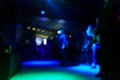 Unfocused entertainment concert stage lighting, blurry disco party. Rock concert. Selective focus Royalty Free Stock Photo