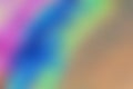 Unfocused green-pink-blue-brown background. Blurred lines and spots. Rainbow. Royalty Free Stock Photo