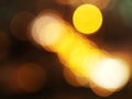 Unfocused lights