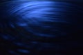 Unfocused picture dark blue water drop waves background. Royalty Free Stock Photo