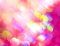 The unfocused pink pearl background of abstract effulgence. Royalty Free Stock Photo