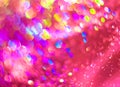 The unfocused pink pearl background of abstract effulgence. Royalty Free Stock Photo