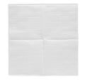 Unfolded paper napkin