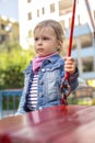 The unfortunate little girl on the playground