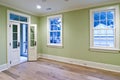 Unfurnished bedroom with porch Royalty Free Stock Photo