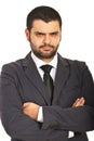 Unhappy business man Royalty Free Stock Photo