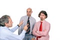 Unhappy business team Royalty Free Stock Photo