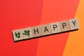 Unhappy, Happy, words with opposite meanings