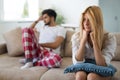 Unhappy married couple on verge of divorce due to impotence