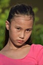 Unhappy Youthful Filipina Juvenile