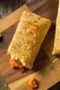 Unhealthy Microwaved Pizza Pockets Royalty Free Stock Photo