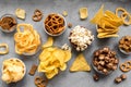 Unhealthy Snacks Royalty Free Stock Photo