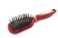 Unhygienic hairbrush Royalty Free Stock Photo