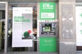 Unicaja Bank ATM cash dispenser Spain