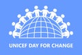 UNICEF Day for Change background