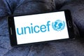 Unicef logo Royalty Free Stock Photo