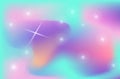 Unicorn backdrop background color gradient mesh vector universe.