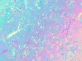 Unicorn background with rainbow mesh. Fantasy gradient backdrop Royalty Free Stock Photo