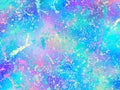 Unicorn background with rainbow mesh. Fantasy gradient backdrop Royalty Free Stock Photo