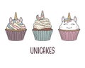 Unicorn cupcakes