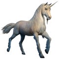 Unicorn 3D illustration