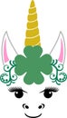 Unicorn Face, St Patrick Unicorn, Unicorn Head, Unicorn Ãâ¢yes